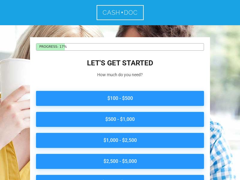 Cash Doc - Loans up to $50k - RevShare (US)