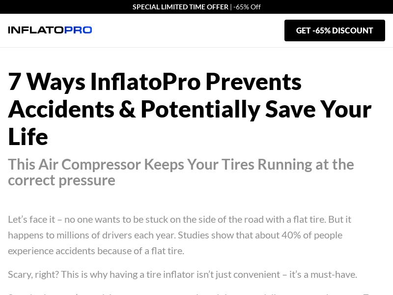 ! NEW OFFER - InflatoPro Tire Inflator - Listicle [INTL] (Social,Banner,Native,Push,SEO,Search,Brand Bidding) - CPA