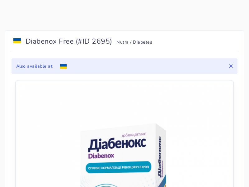 Diabenox Free
