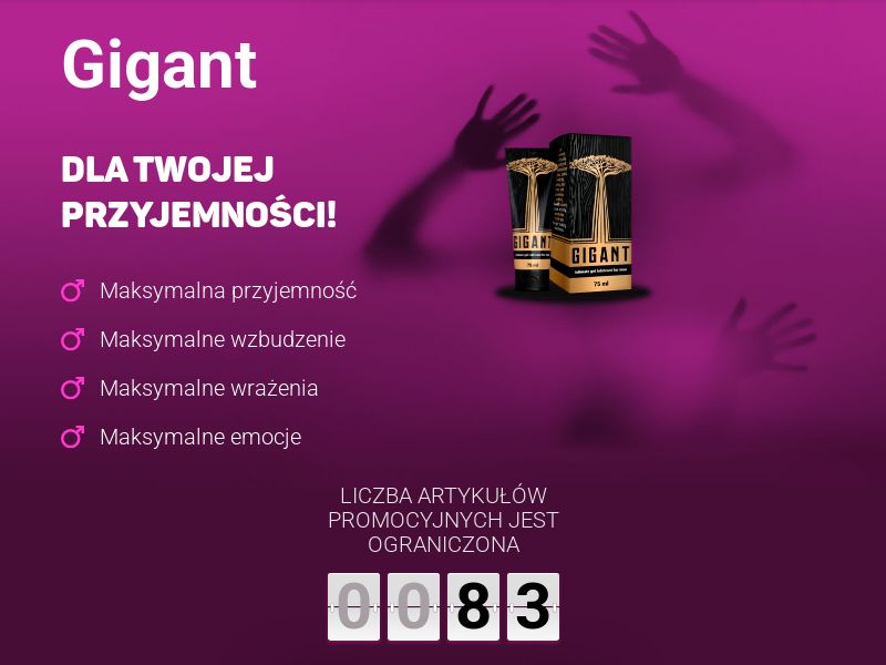 Gigant PL - penis enlargement cream
