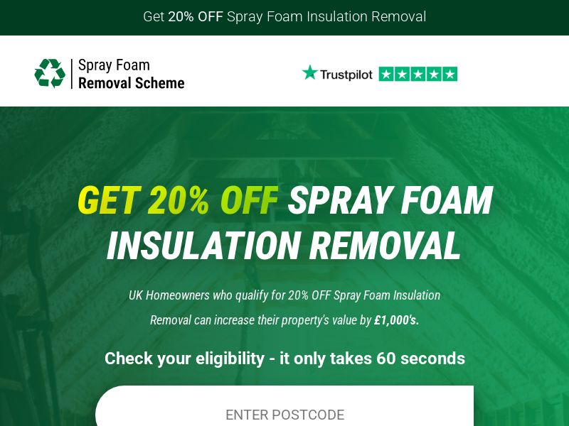 Spray Foam Removal Scheme CPL [UK]