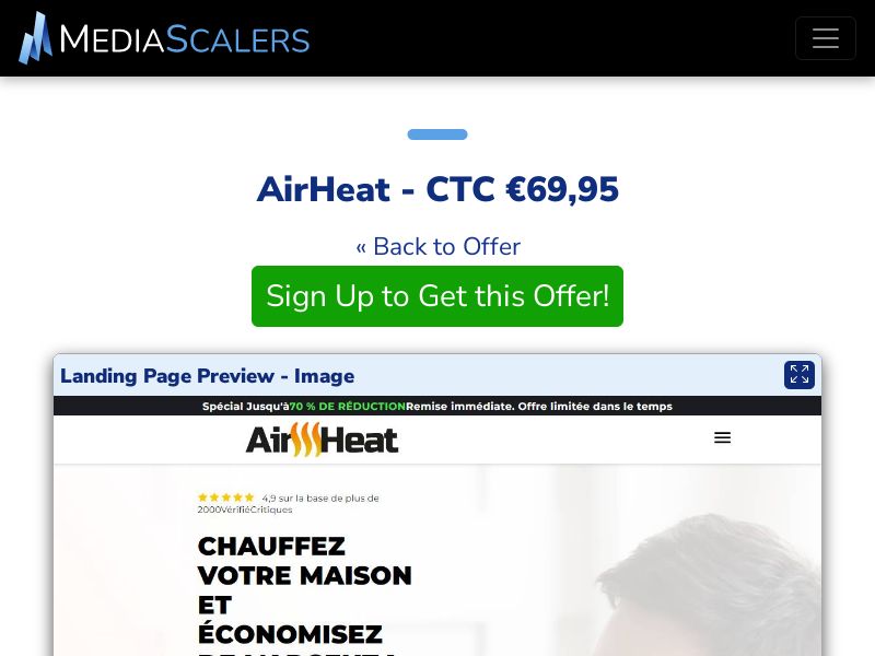 AirHeat - CTC €69,95 {+DTC, Alt-Landers} (Event Tracking) [FR]