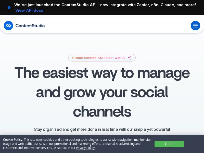 ContentStudio - RevShare | Int'l
