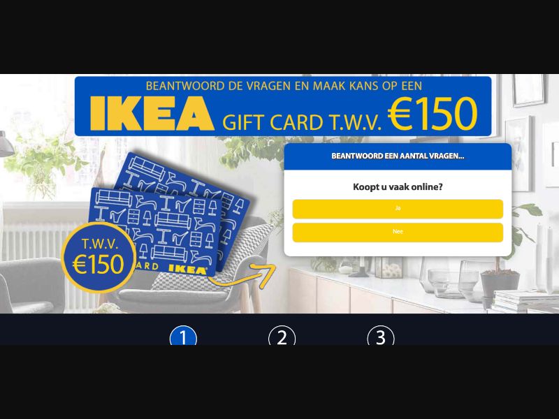 NL - Quiztionnaire - IKEA Giftcard - (CPL)