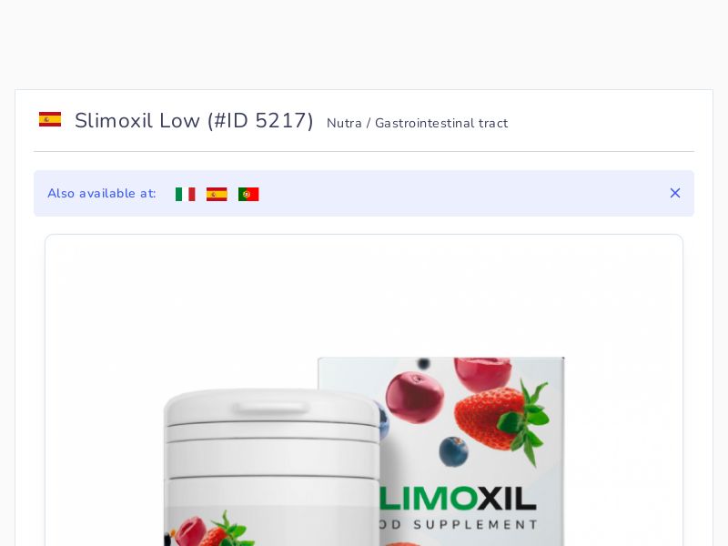 Slimoxil Low