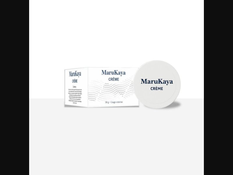 MaruKaya - cream against joint pain