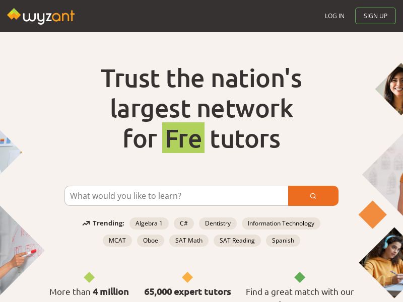 Wyzant.com Ecommerce CPS - Worldwide