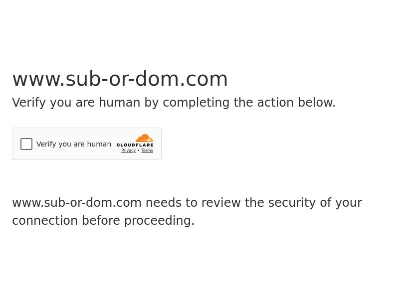 Sub or Dom - Revshare Lifetime