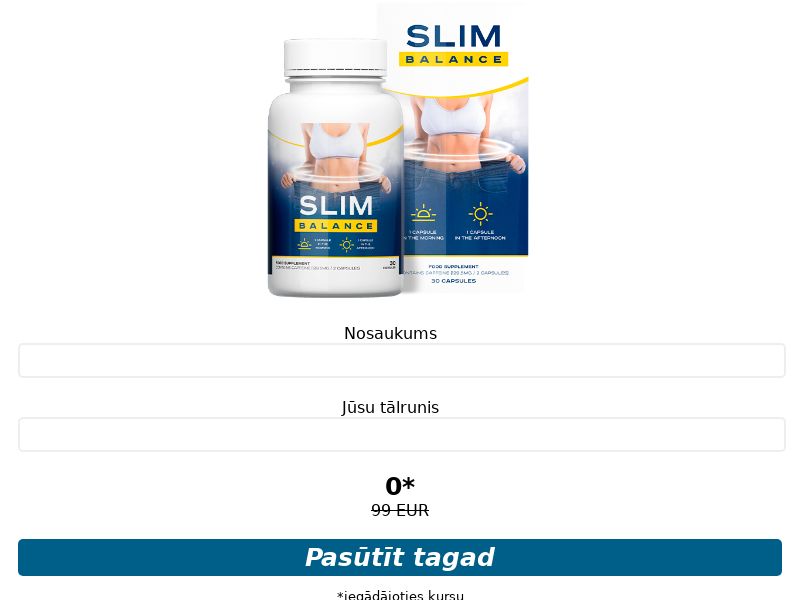 SlimBalance Caps N30 free LV - WEIGHT LOSS TREATMENT