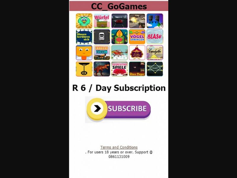 [MOB] OW - Go Games /ZA [MTN] - 1 Click