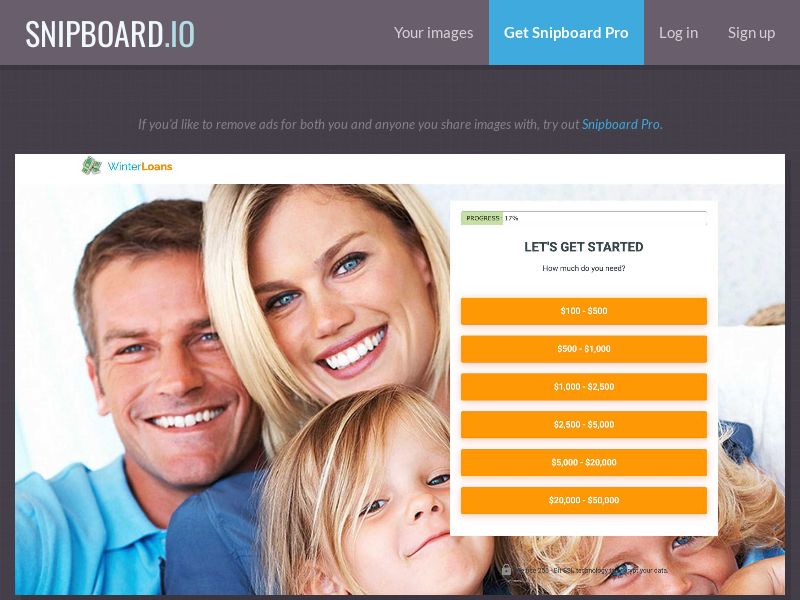 Finance - Winter Loans US - SOI *PREFILL*