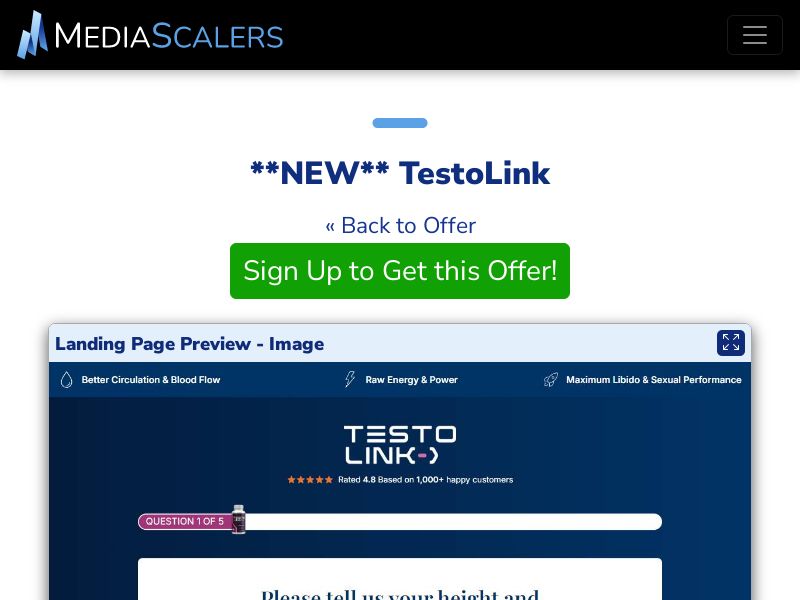TestoLink (Event Tracking) [UK]