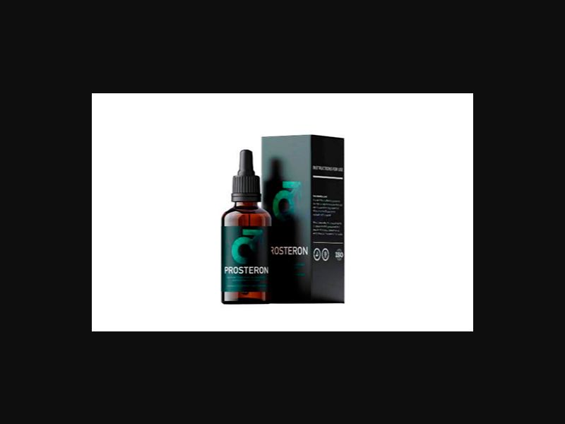 Prosteron - drops for prostatitis
