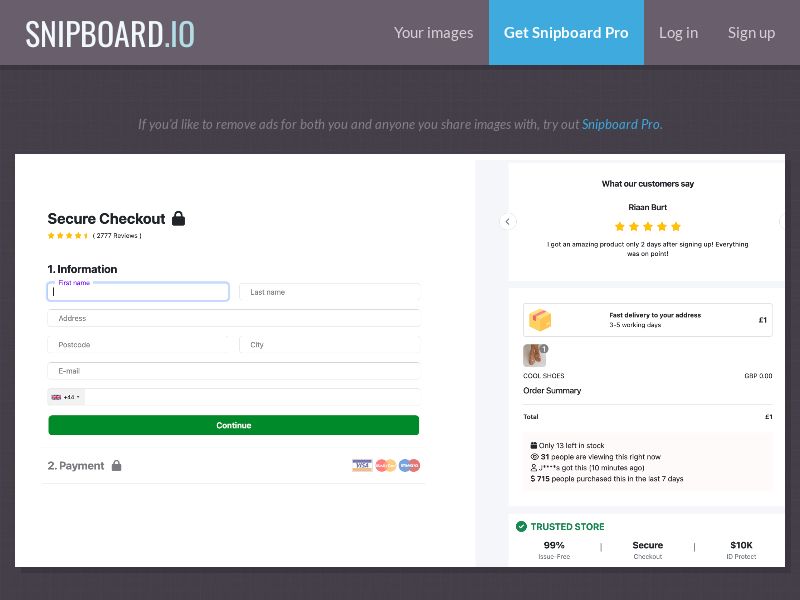 TrustLet - Signup (ECOM) product free 1 CTC RO - CC Submit *ONLY SOCIAL*