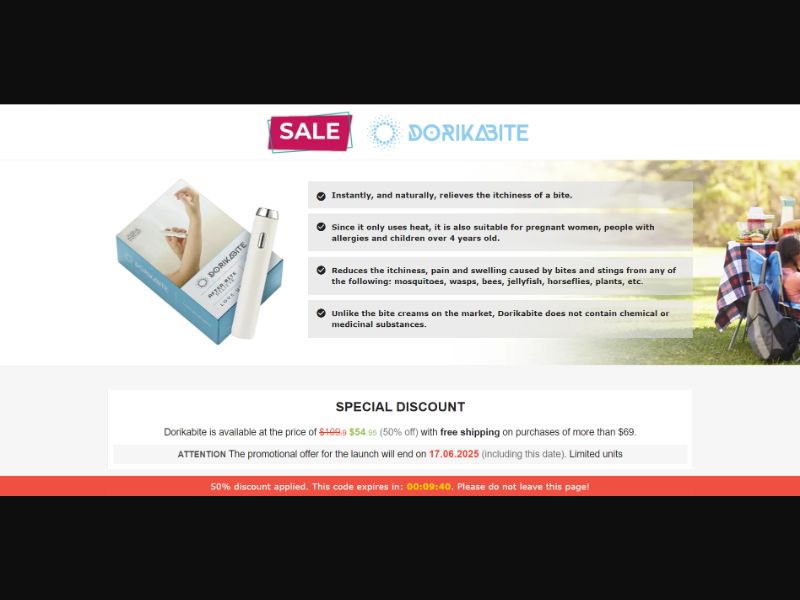 [WEB+MOB] Dorikabite – Itch Relief /International (112 GEOs) CPS *FB/TT/Google/Taboola Pixel* [Approval Required]