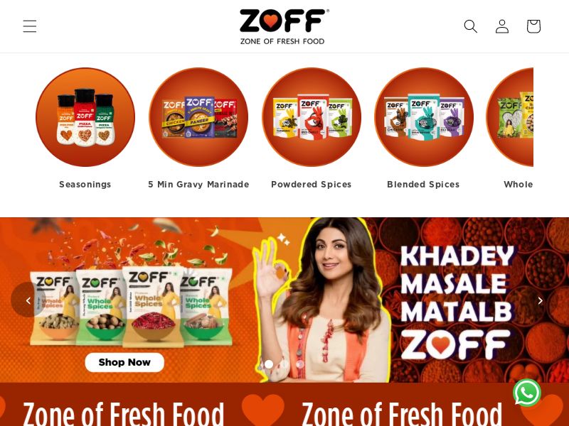 Zofffoods.com Ecommerce CPS - India