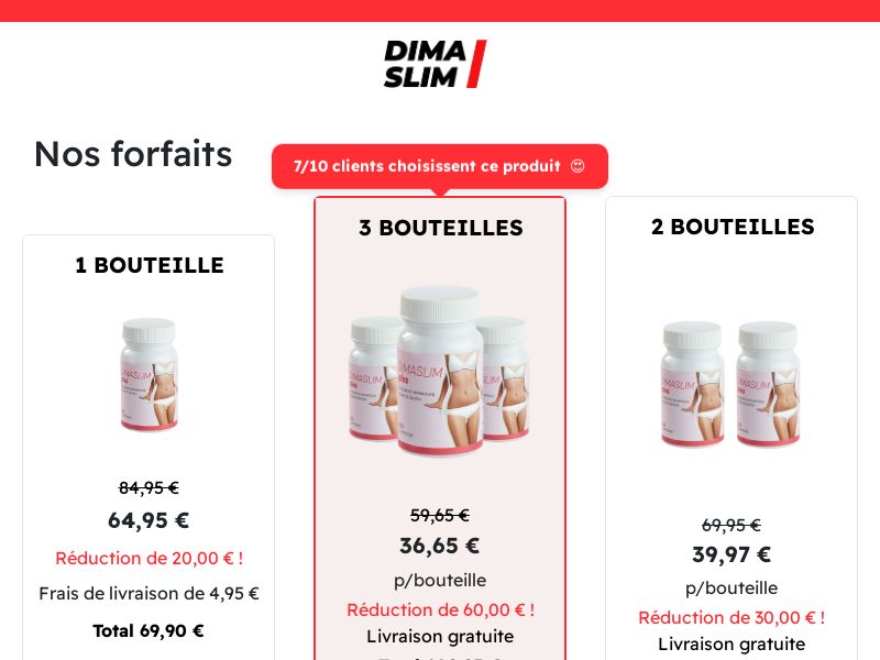 ! NEW OFFER - Dima Slim - DTC [FR] (Banner,Native,Social,Search,SEO,PPC,Push,Brand Bidding,Shopping) - CPA