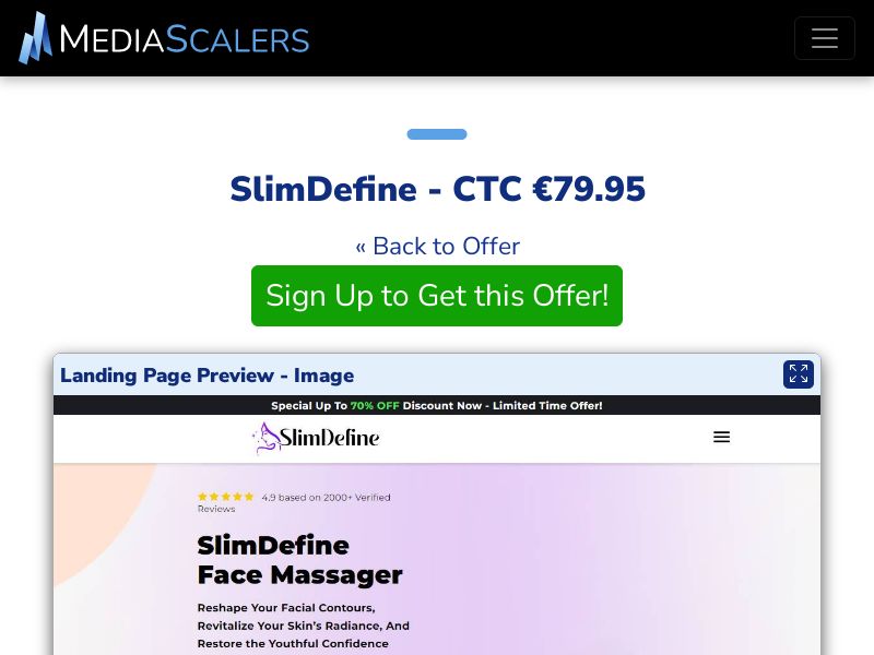 SlimDefine - CTC €79.95 {+DTC, Alt-Landers} (Event Tracking) [DE, AT]