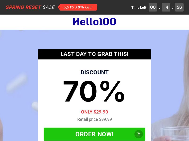 Hello100 - GLP-1 Booster Capsules - CPS (US)