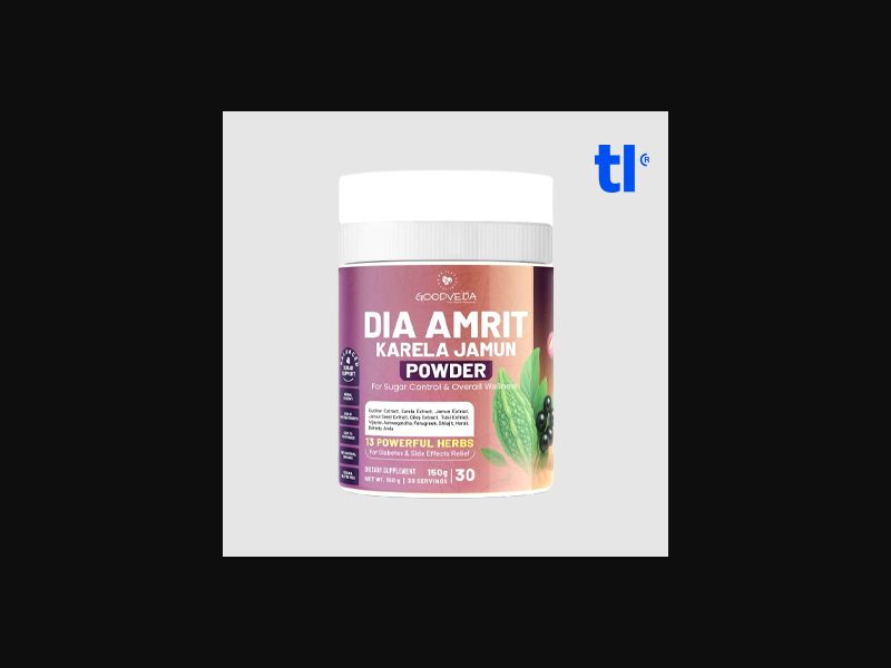 DiaAmrit - diabetes - CPA - COD - nutra