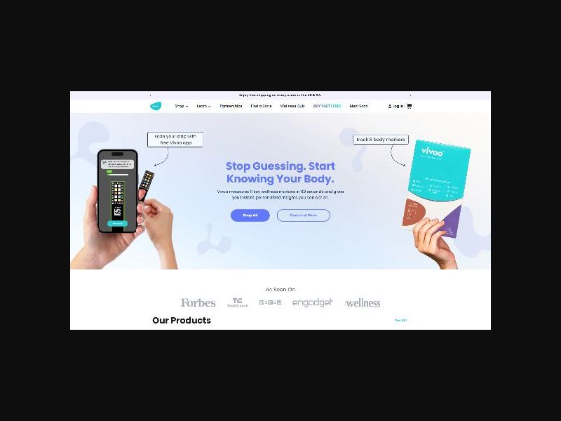 Vivoo - At-Home Urine Test - RevShare (US)