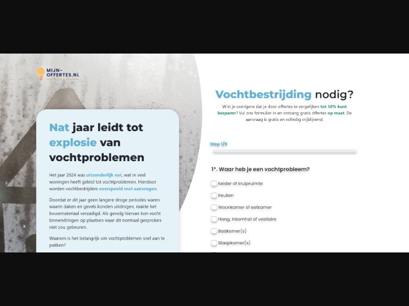 [WEB+MOB] Mijn-Offertes – Exceptionally wet year: moisture control needed? /NL SOI [Approval Required]