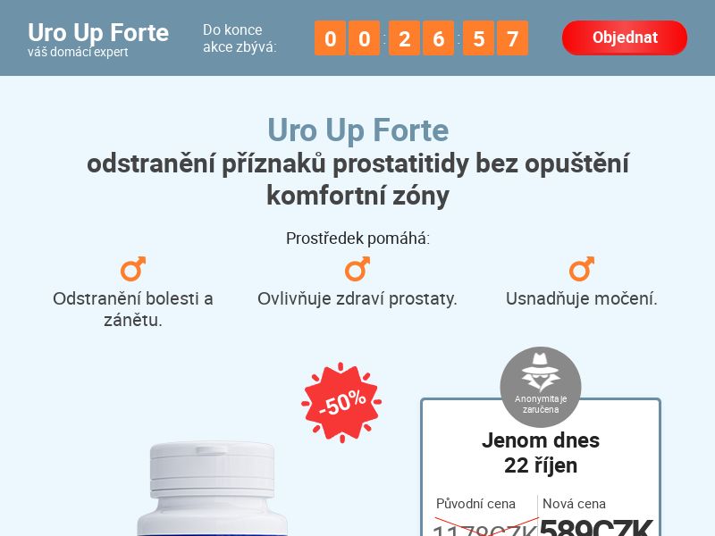 Uro UP Forte LOW PRICE EU - remedy for the treatment of prostatitis