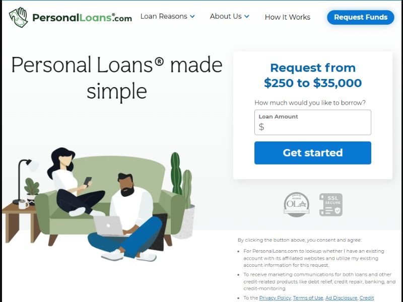 Personalloans.com - Revshare | US