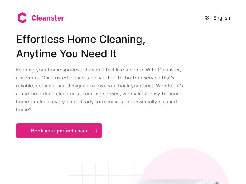 Cleanster - CPL | US, UK, CA