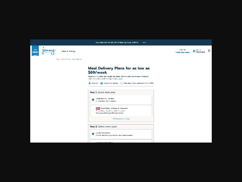 Jenny Craig - Weight Loss Program - CPS (US)