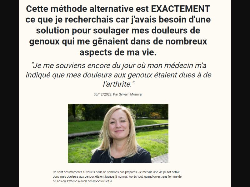 [WEB+MOB] FlexiGenou - Knee Pain Relief Patch €29,90 CTC /FR CC Submit [EMAIL ONLY]