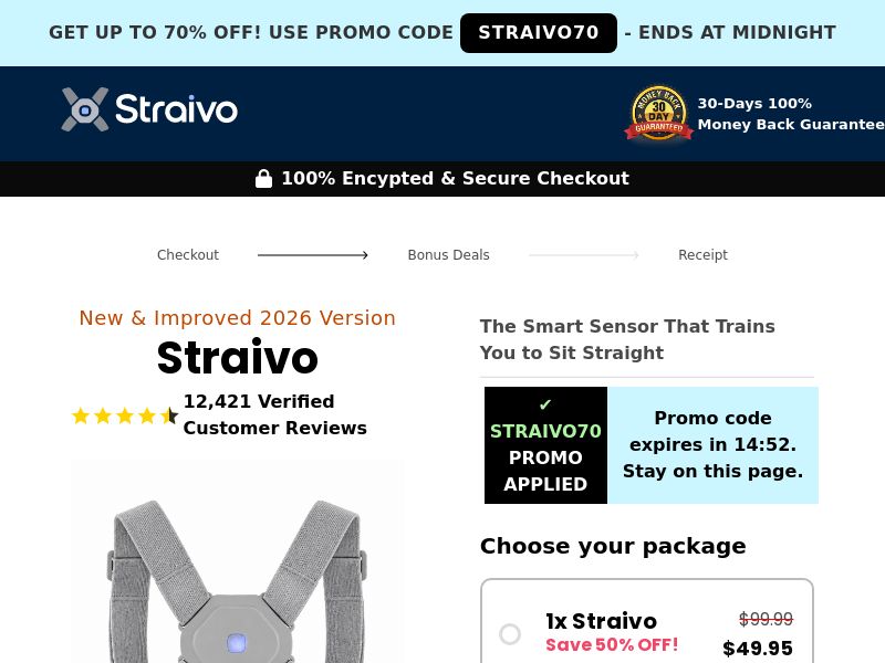 Straivo Posture Corrector SS - US