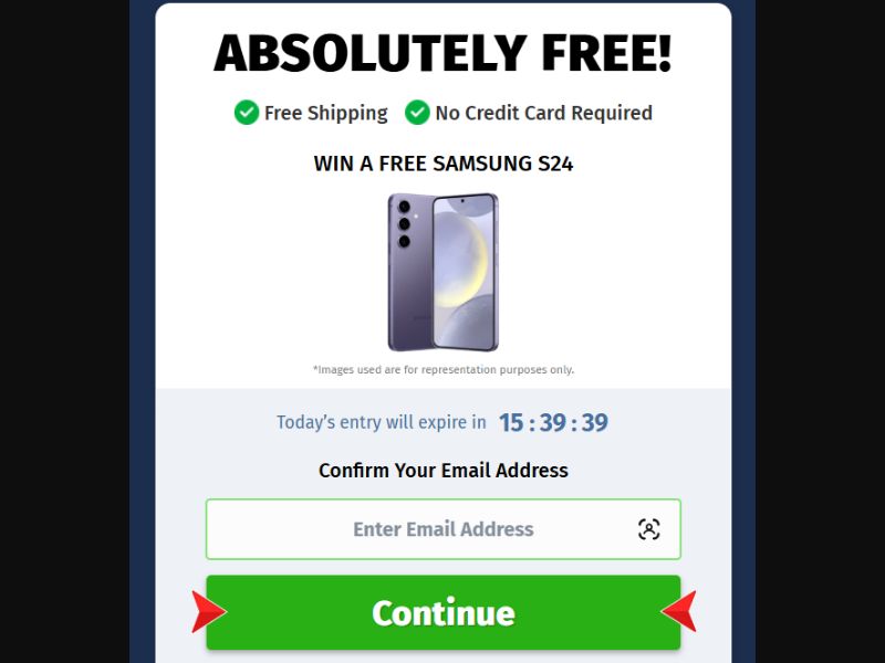 freesamplesprousa - Samsung S24 (Choose a phone) - US