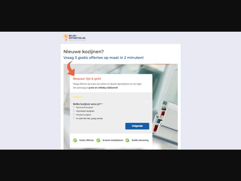 [WEB+MOB] Mijn-Offertes – Need new Window frames? Choose plastic v2 /NL SOI [Approval Required]