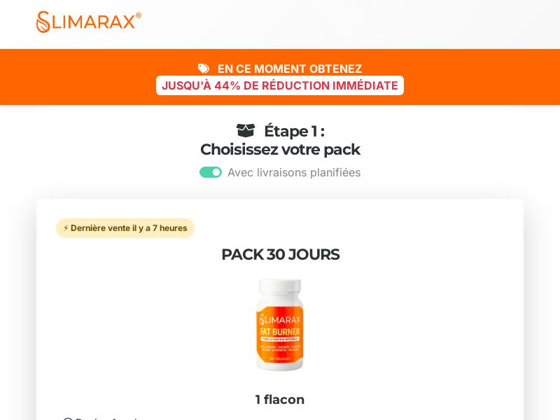Slimarax Fat Burner [FR,BE] (Social,Banner,Native,Push,SEO,Search) - CPA {No BrandBidding}