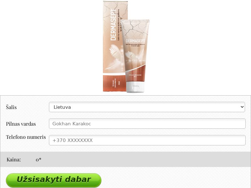 Dermasept balm free LT - ANTI-PSORIASIS PRODUCT