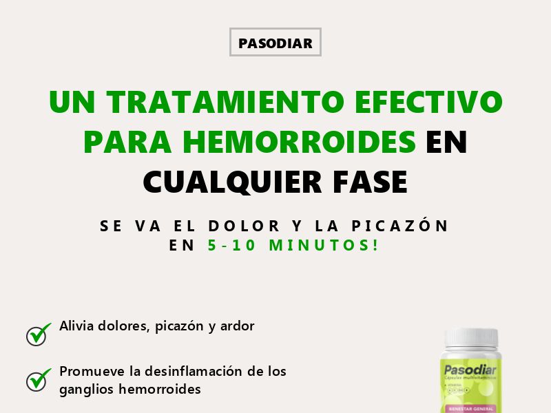 Pasodiar 149 GTQ - haemorrhoids