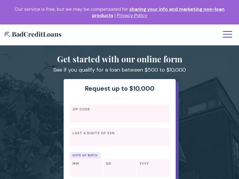 Badcreditloans.com US [DUPLICATED]