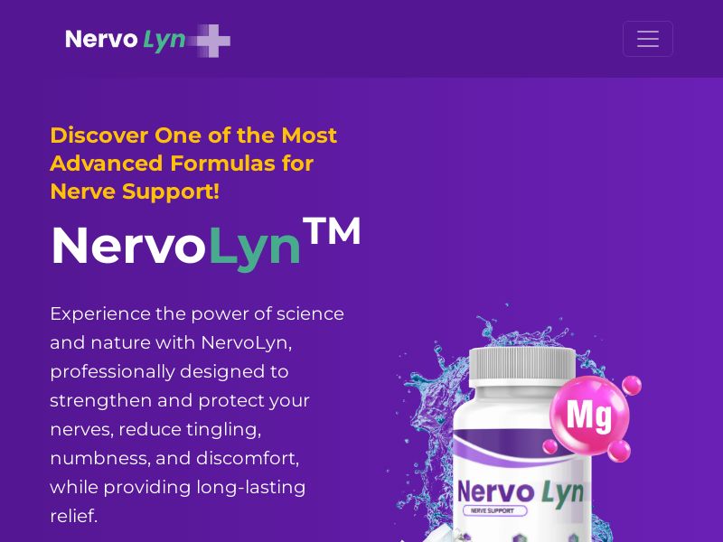 ! NEW OFFER - NervoLyn VSL & TSL [INTL] (Native,Social,SEO,Search,Banner) - CPA {No BrandBidding} 