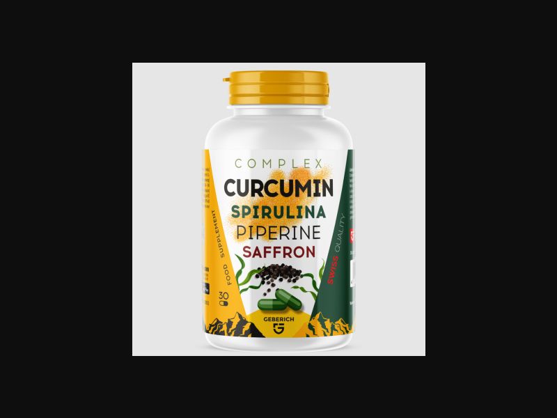Curcumin Complex - capsules for weight loss