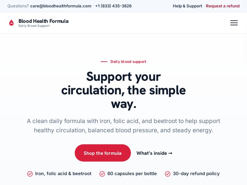 SweetRestore Glycogen Support (Blood Health Formula) CPA| US | Experience Required