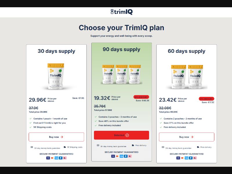 [WEB+MOB] TrimIQ (Low CTC) /IE CPS [Approval Required]
