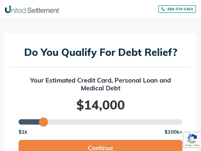 UnitedSettlement.com Debt CPL (Lead Gen) - USA