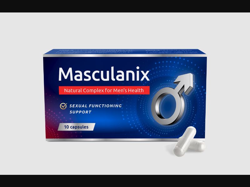 Masculanix - capsules for potency and prostatitis
