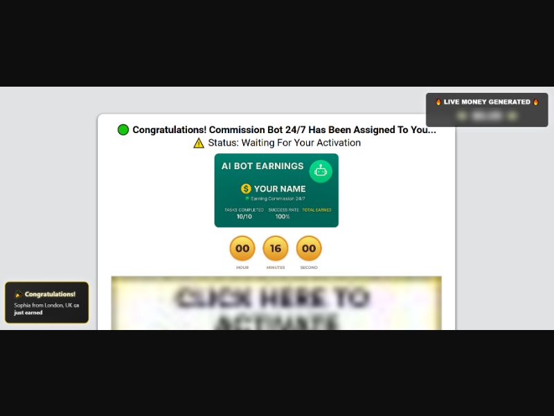 Commission Bot 247 - $12.97 CTC - CPA - [US/UK/CA/NZ/AU]