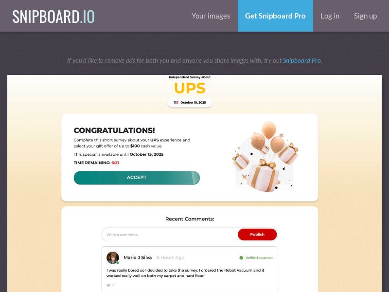 Alphabet - Offervall UPS US - CC Submit