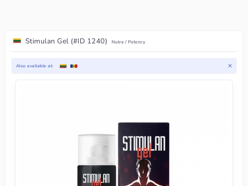 Stimulan Gel