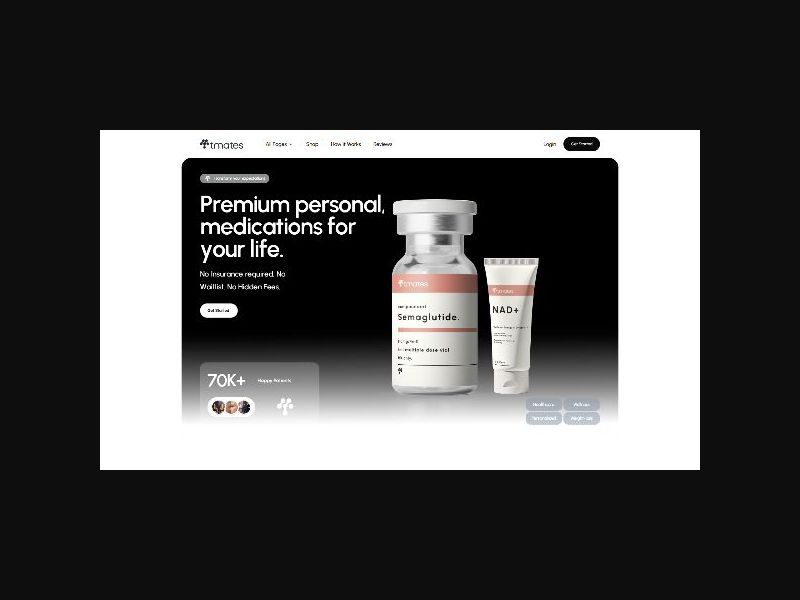 TMates GLP1 - Weight Management Program - CPS (US)