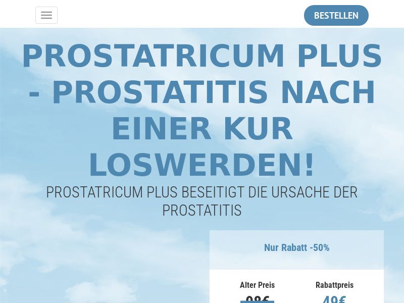 Prostatricum PLUS EU - Remedy for prostatitis