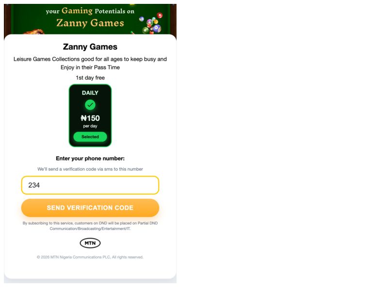 Zanny Games MTN